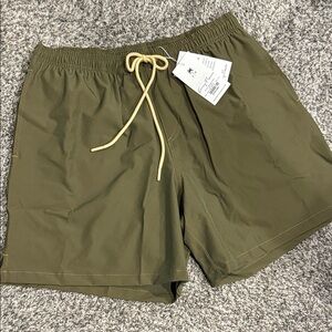 NWT Olive Kenny Flowers all day short Green Men's XXL - the Africa vacation new